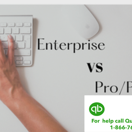 Differences Between QuickBooks Enterprise and Pro