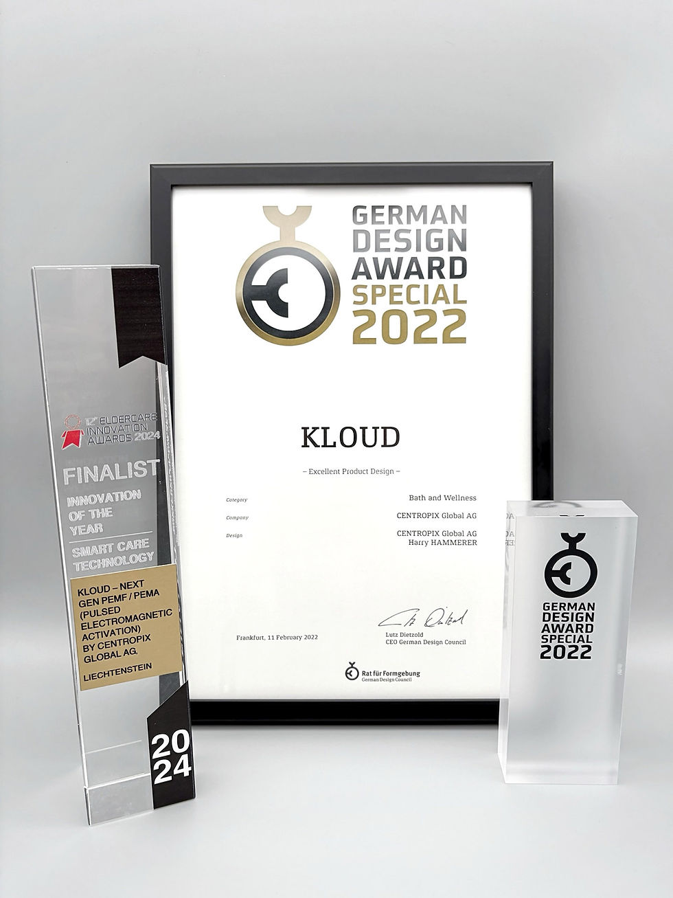 KLOUDs German design award 2022