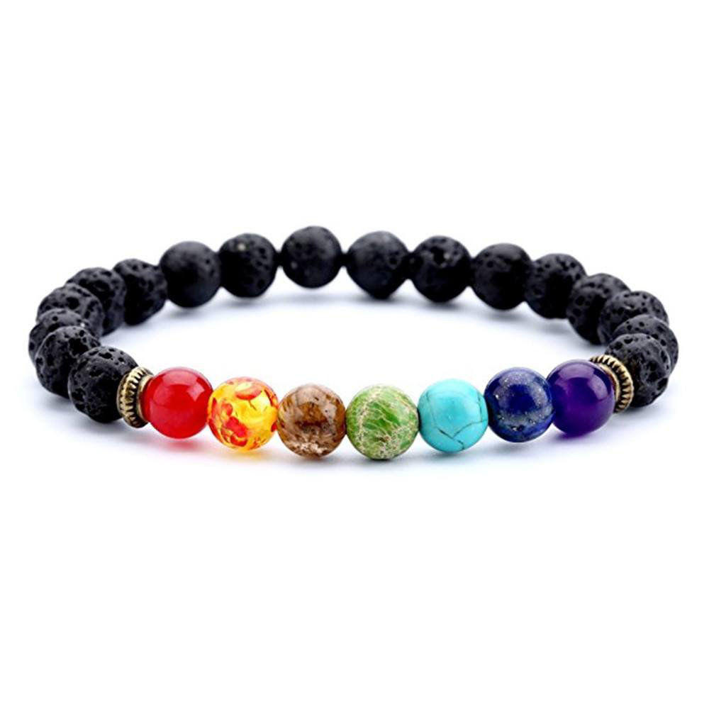 Chakra Armbånd, Elastisk. 18gram