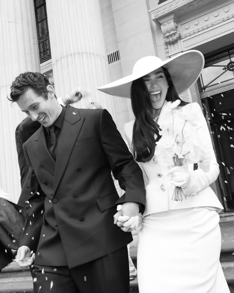 dua lipa callum turner matrimonio