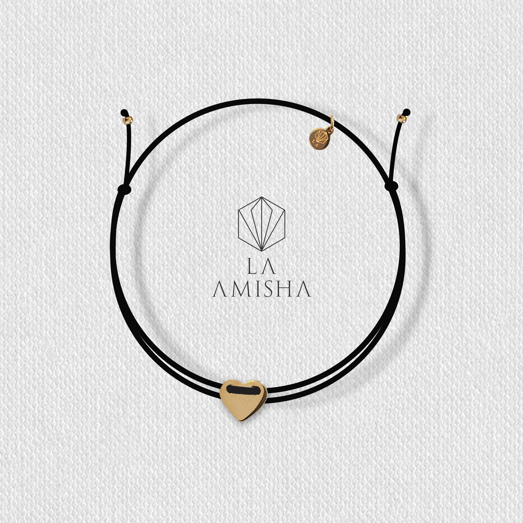 Adjustable Heart Bracelet