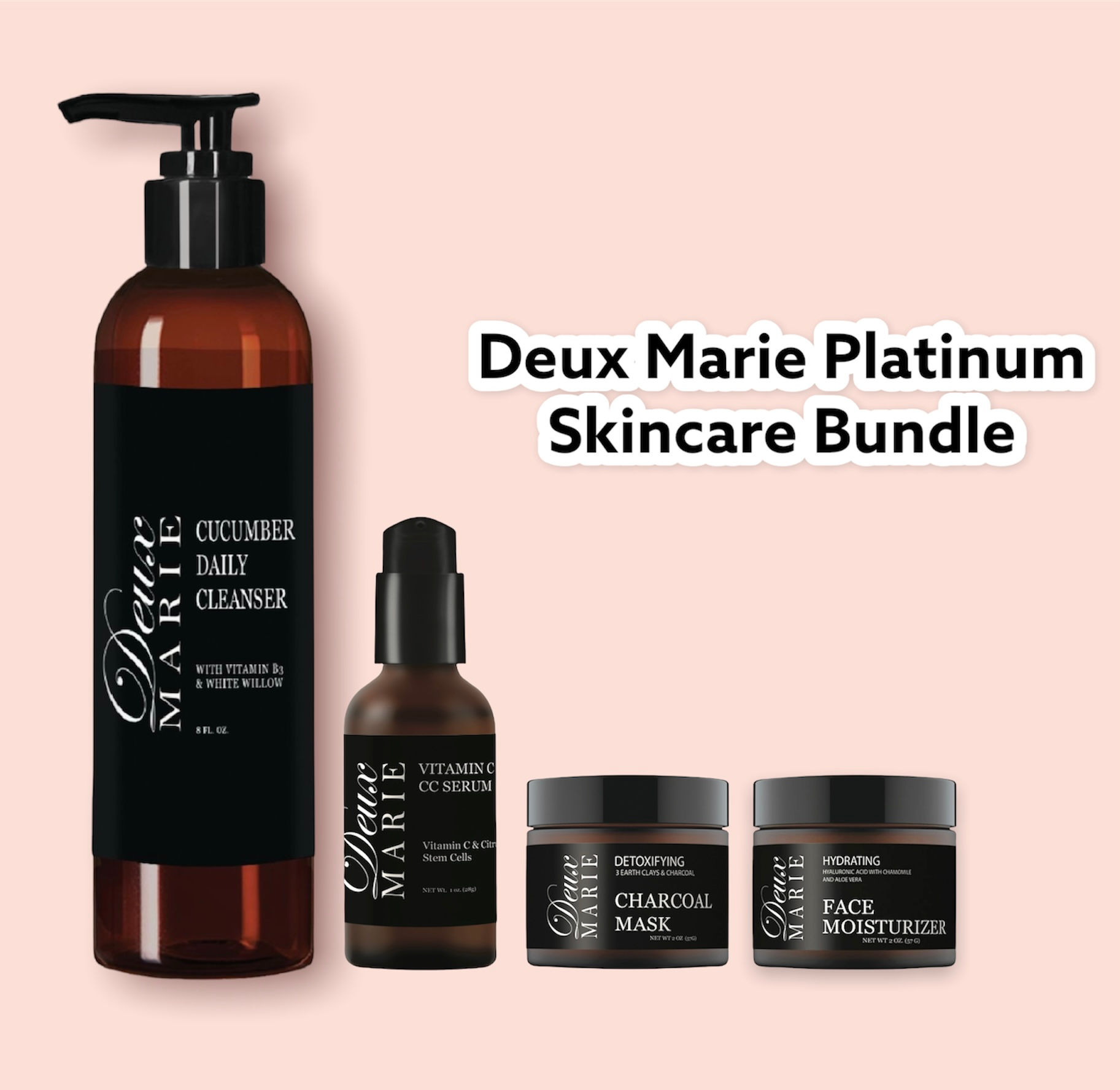 Deux Marie Platinum Skincare Bundle