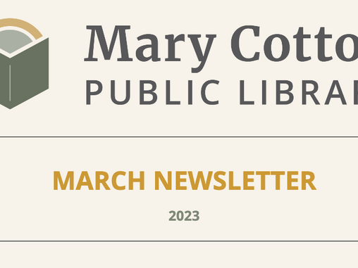 MCPL March Newsletter