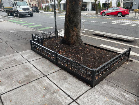 Tree flower box