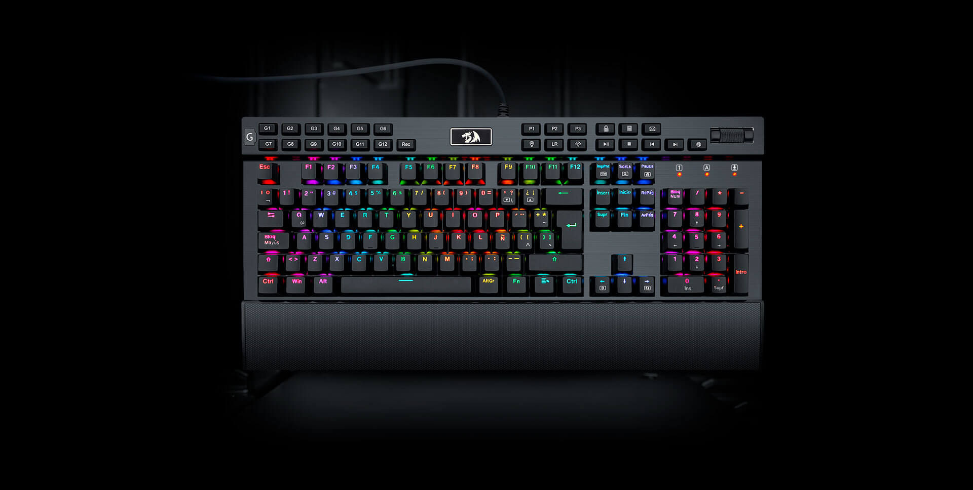 Teclado mecanico red dragon YAMA