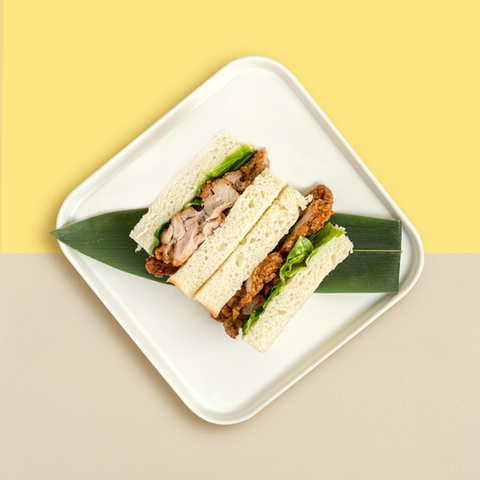 Mushroom Katsu Sando