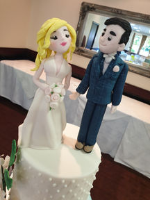 hand made bride & Groom