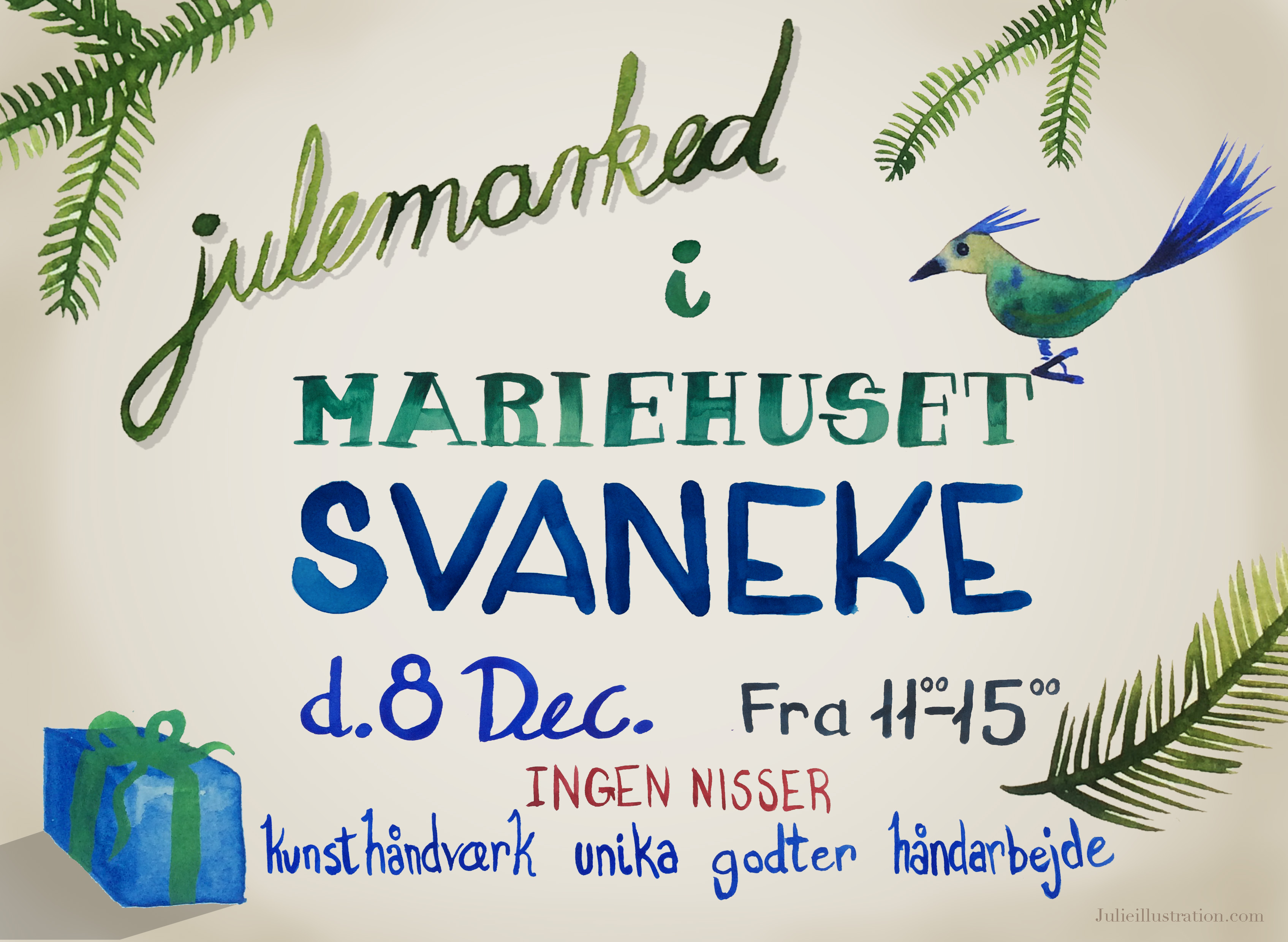 Julemarked i Mariehuset