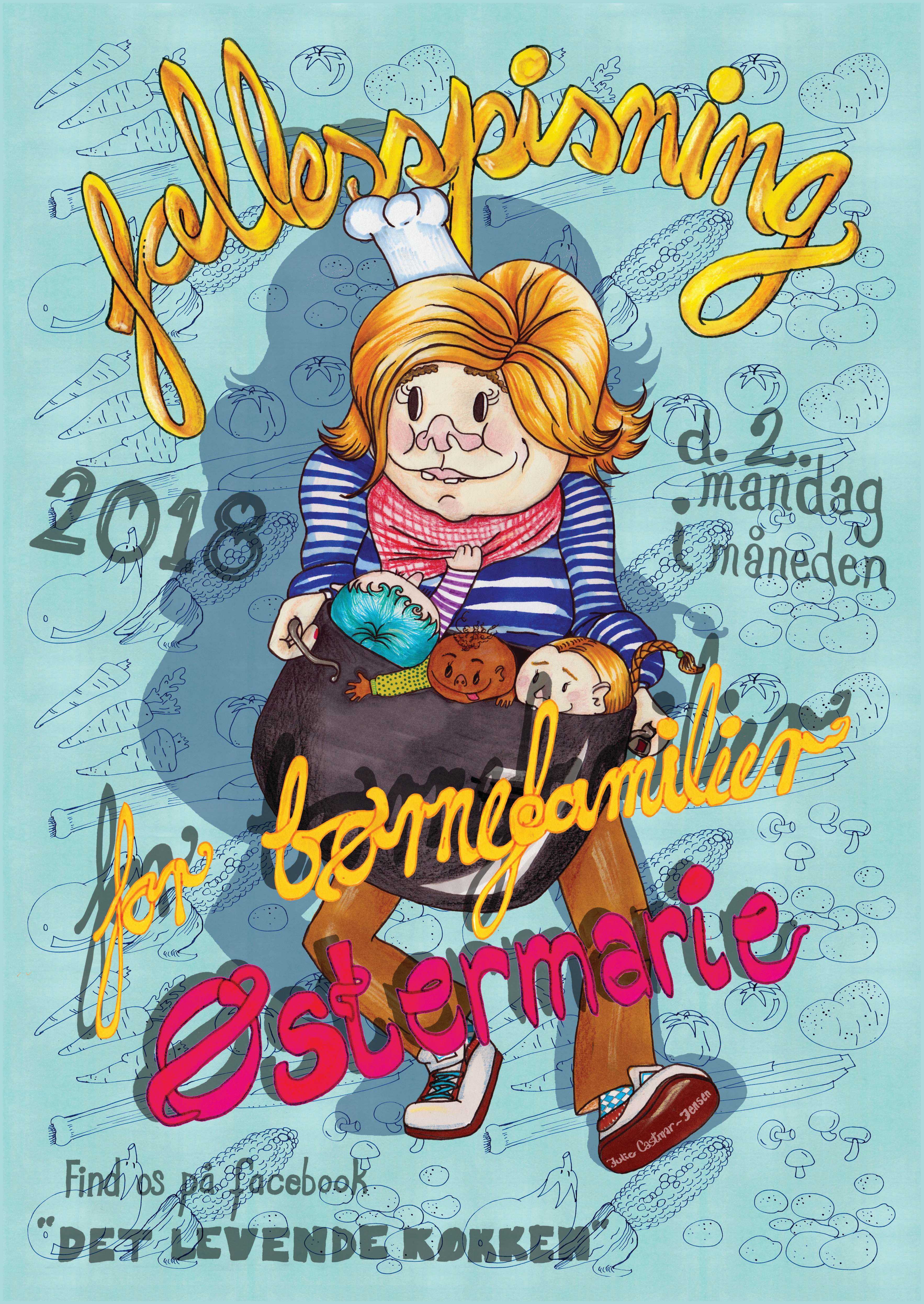 Plakat A1, Fællesspisning