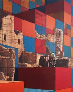 Ladder-2,-6x8-inches,-collage,-2015