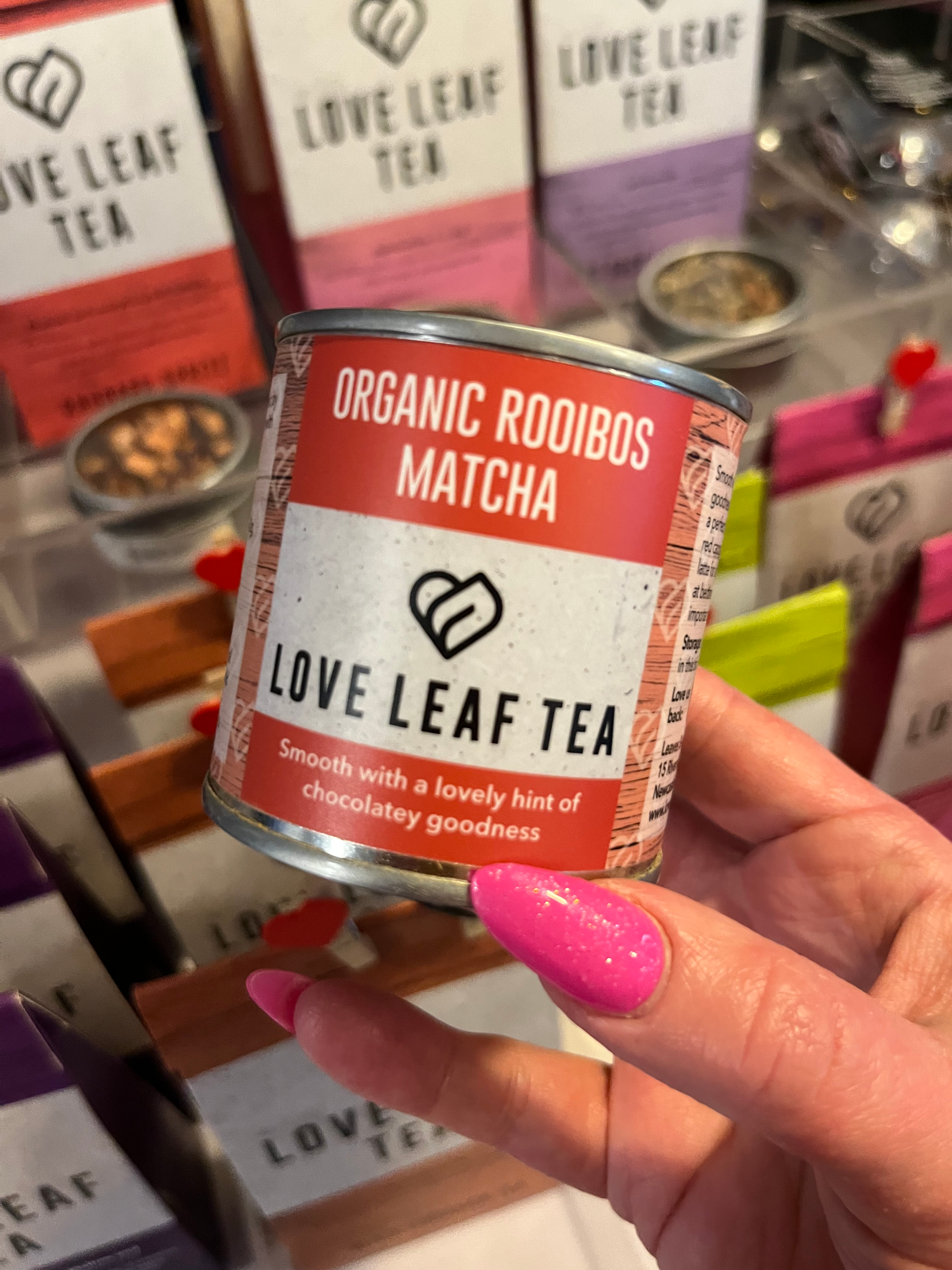 Product: ROOBIOS MATCHA packaging