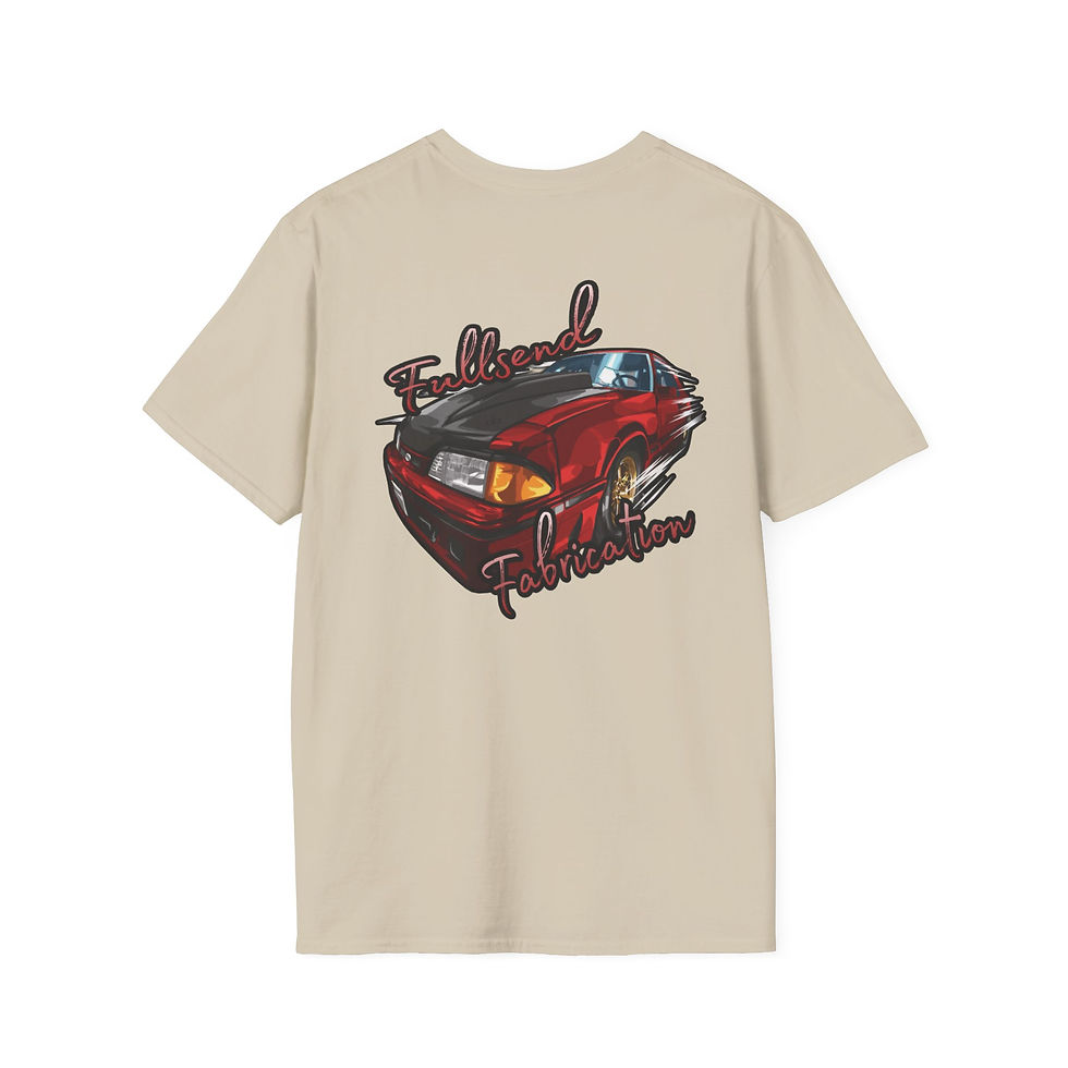 Thumbnail: Fox Body Mustang T-Shirt — Fullsend Fabrication