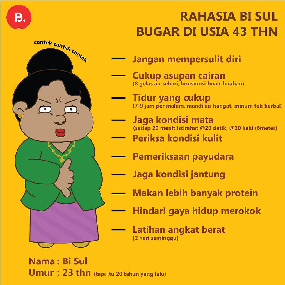 Rahasia Bi Sul Bugar di Usia 43 Tahun