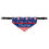Thumbnail: Texas Rangers Dog Collar Bandana - Custom Pet Name