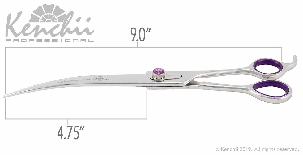 Thumbnail: Kenchii Scorpion Shears 7", 8", 9" straight and curved