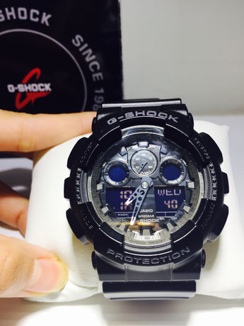 CASIO G-SHOCK GA-100CF WATCH