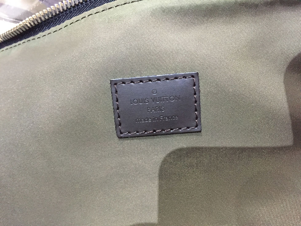 サムネイル： LOUIS VUITTON   CARRY  BAG  black     EORU 50  Damiejyuan   M93551  code BA3068