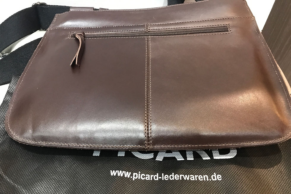 サムネイル： PICARD   MESSENGER  BAG     Made In Germany      BRAWN  LEATHER     