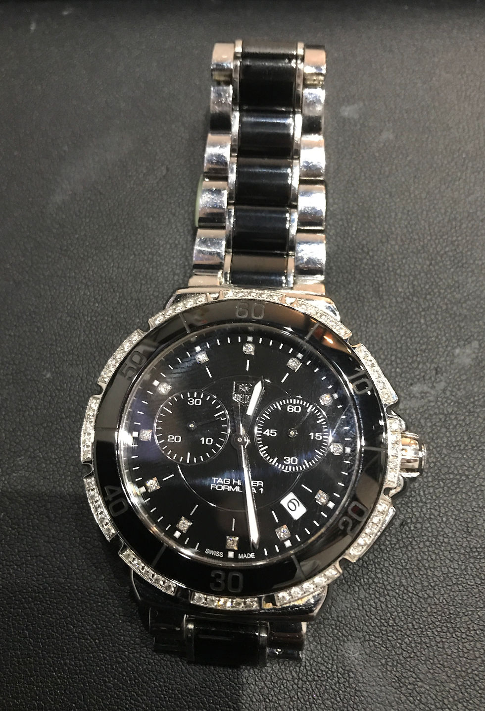 サムネイル： TAG HEUER   FORMULA1  CHRONOGRAPH     DAIAMOND BEZEL  12P DAIA      CAH1212    Q