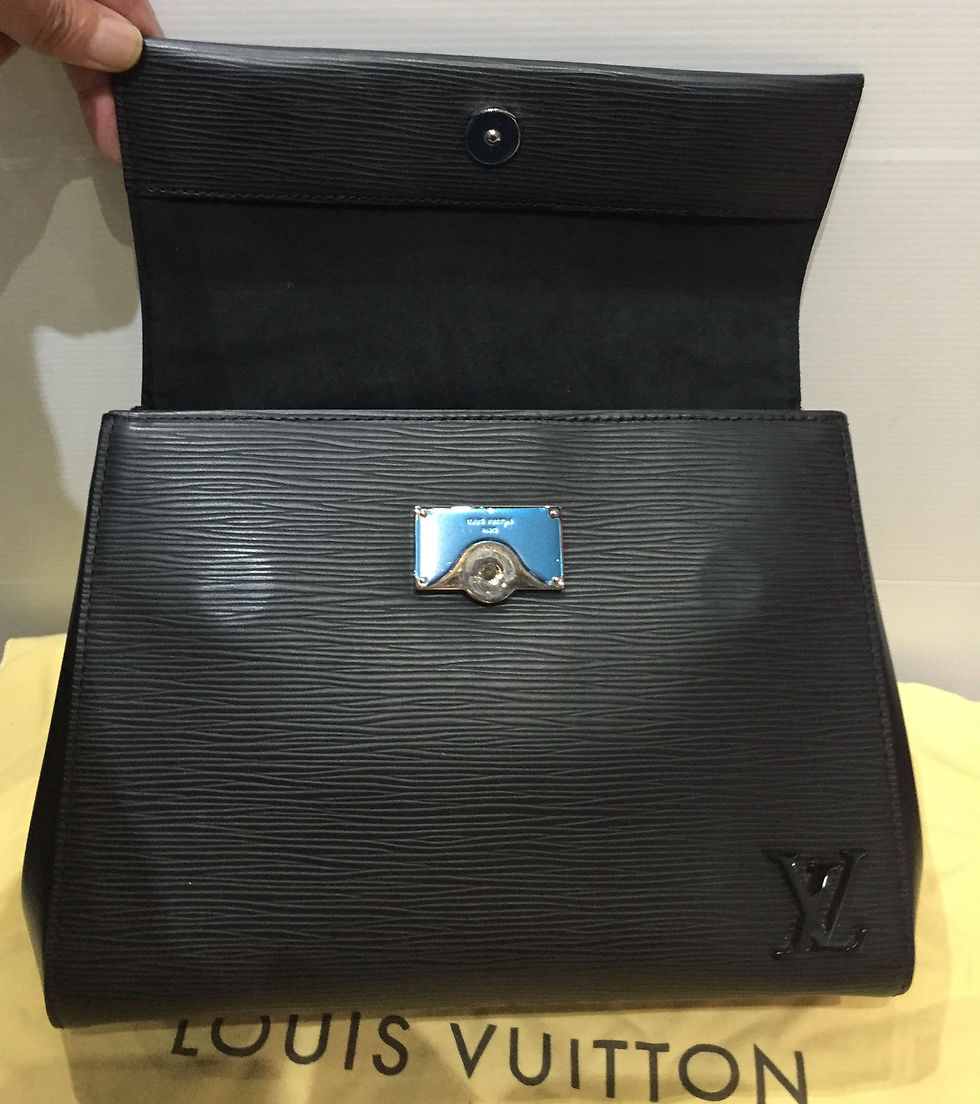 サムネイル： LOUIS VUITTON    CLUNY BB        2WAY BAG        EPI  NOIR  2015year    M41312
