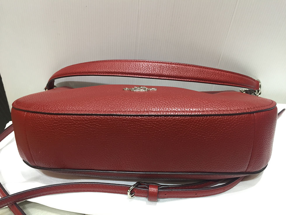サムネイル： COACH  CHELSEA    CROSSBODY       2way bag      PEBUL LERTHER RED       56819-SV