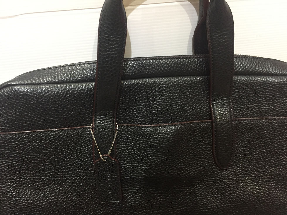 サムネイル： COACH   2WAY  BUREF CASE    HAMILTON BAG     BLACK  LERTHER     F11319  