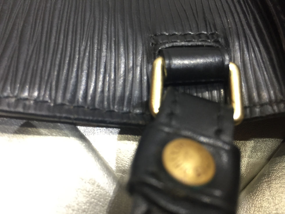 サムネイル： LV  SELLIER DRAGONNE SECONDBAG M52612 EPI BLACK CO