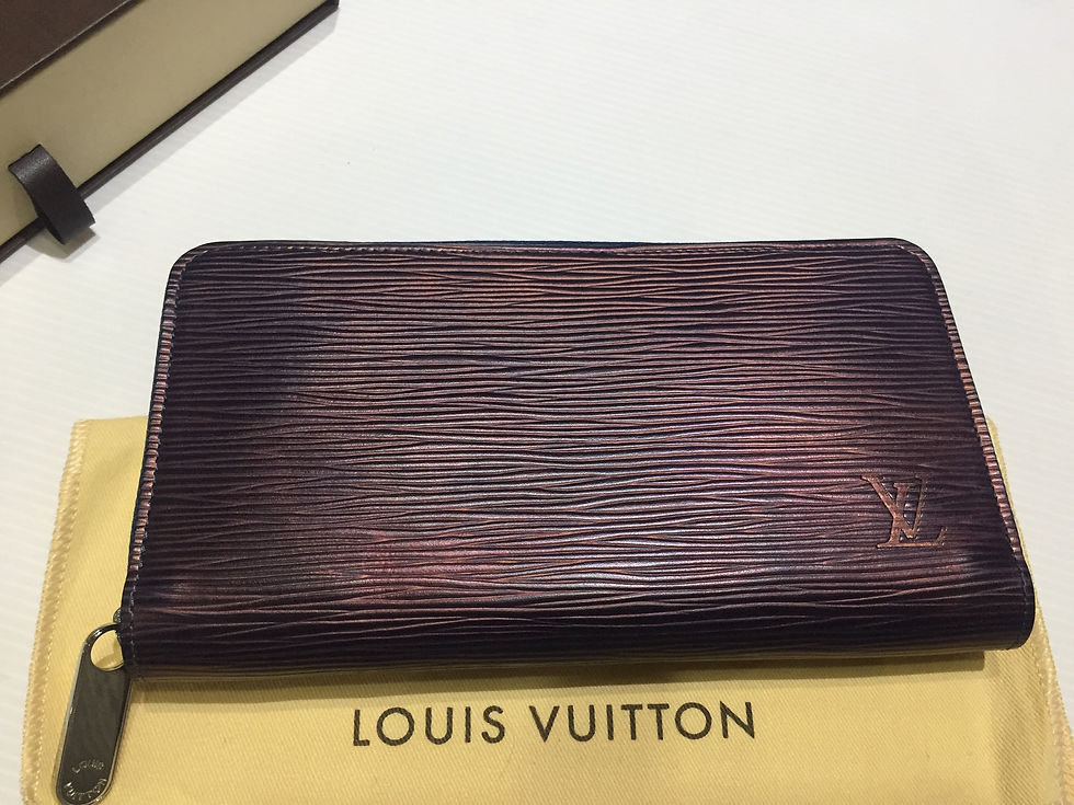 サムネイル： LOUIS VUITTON   ZIPPY LONG WALLET      EPI   INDIGO    M60307  CODE 1166    