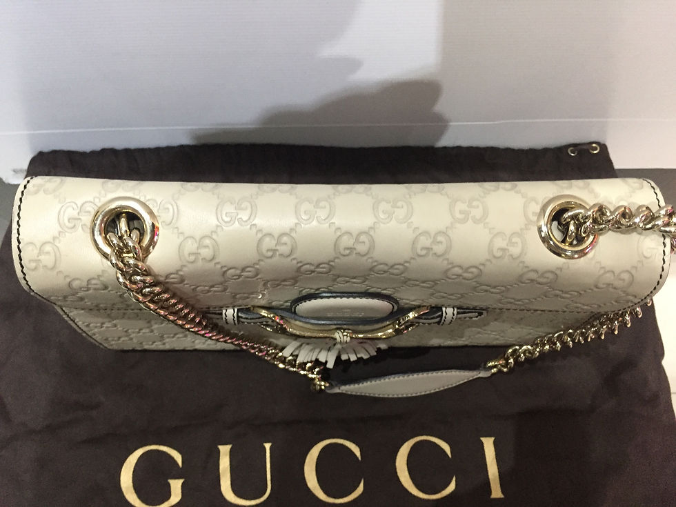 サムネイル： GUCCI   EMILY CHAIN SHOLDER BAG           CHAIN HORSE BIT      GUCCI SIMA