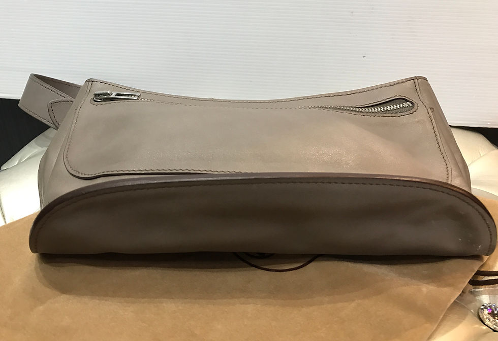 サムネイル： HERMES   BUM BAG BODY BAG     CHIQUITA 90        LERTHER         Gris tourterell