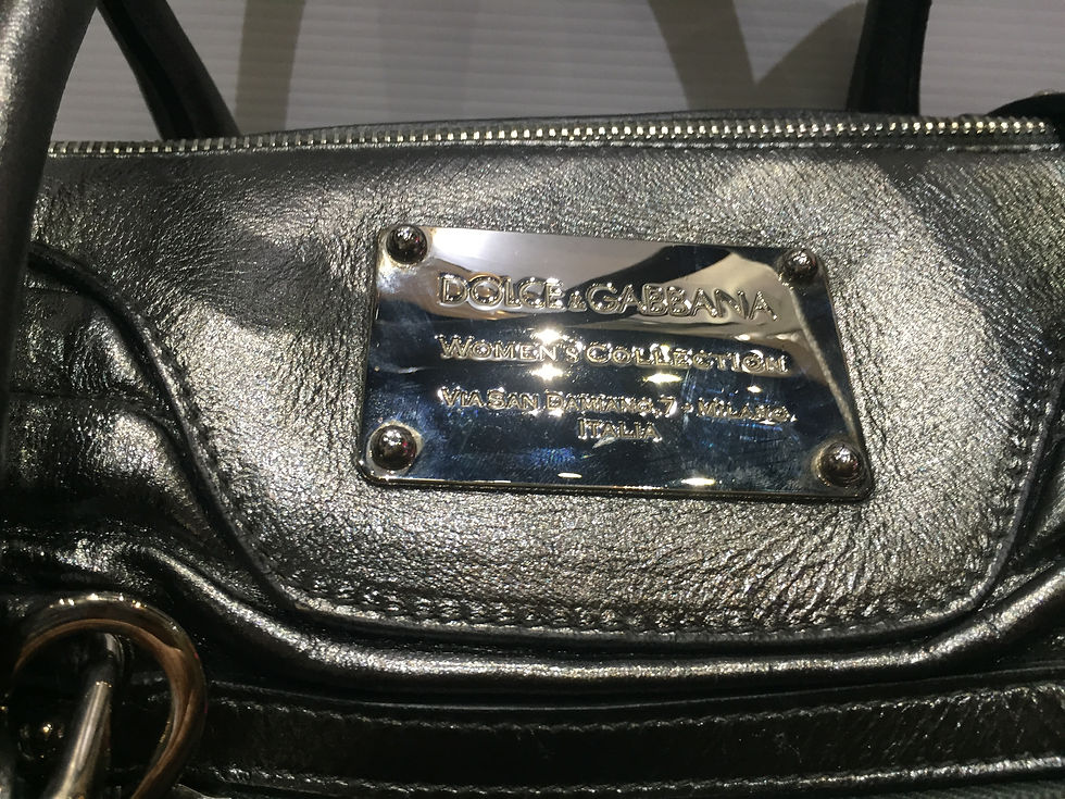 サムネイル： DOLCE&GABANA   2WAY  BAG     Women'sCollection      LERTHER   DarkGrey  