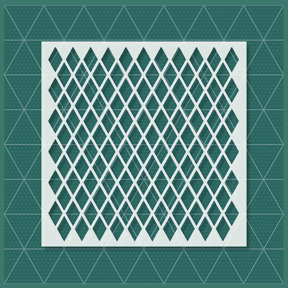 RHOMBUS STENCIL