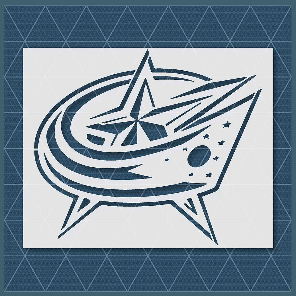Columbus Blue Jackets STENCIL