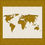 Thumbnail: WORLD MAP STENCIL