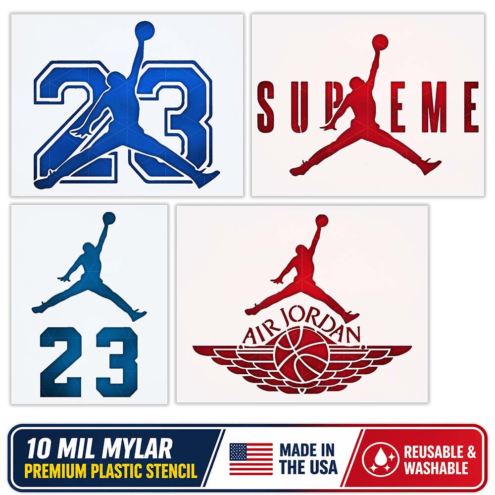 Michael Air Jordan Jumpman Stencil