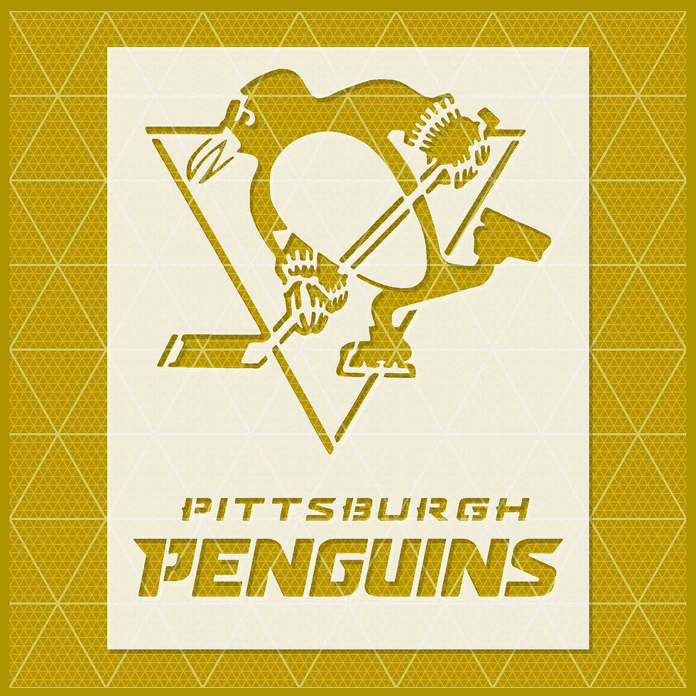 Pittsburgh Penguins STENCIL | Lazy Stencils pittsburgh-penguins-stencil-lazy-stencils