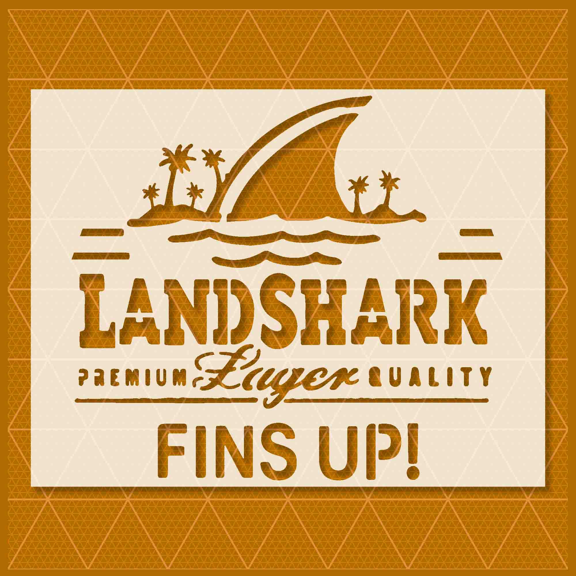 LANDSHARKS STENCIL