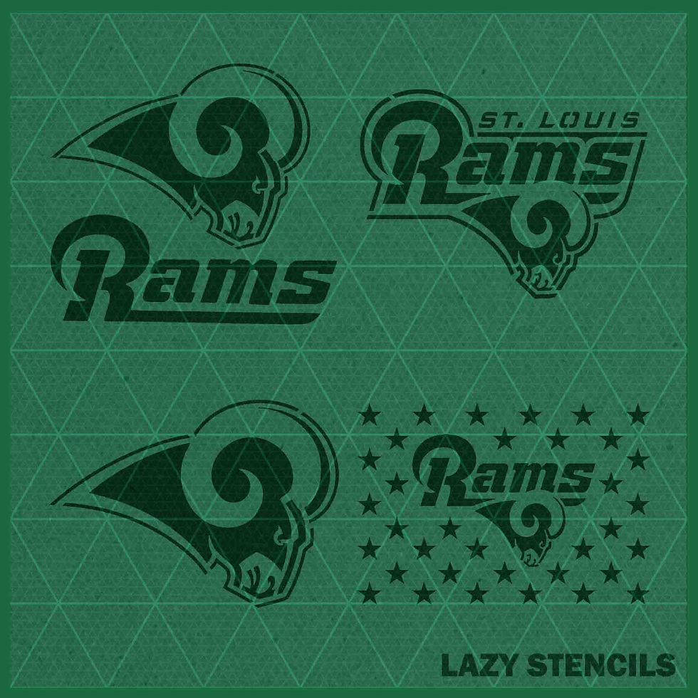 Los Angeles Rams stencil los-angeles-rams-stencil