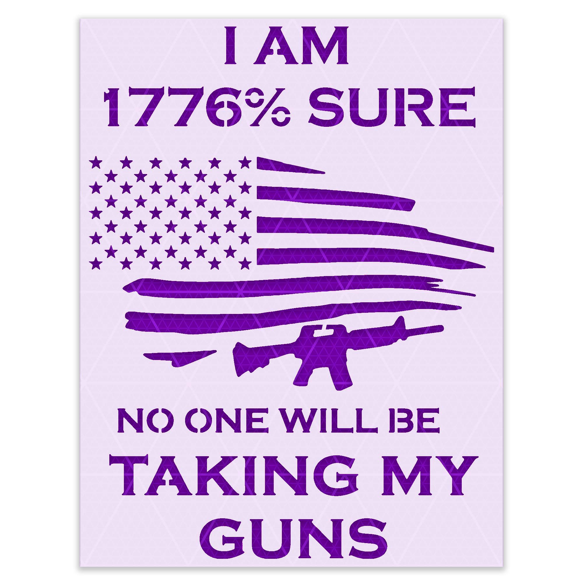 1776% SURE STENCIL