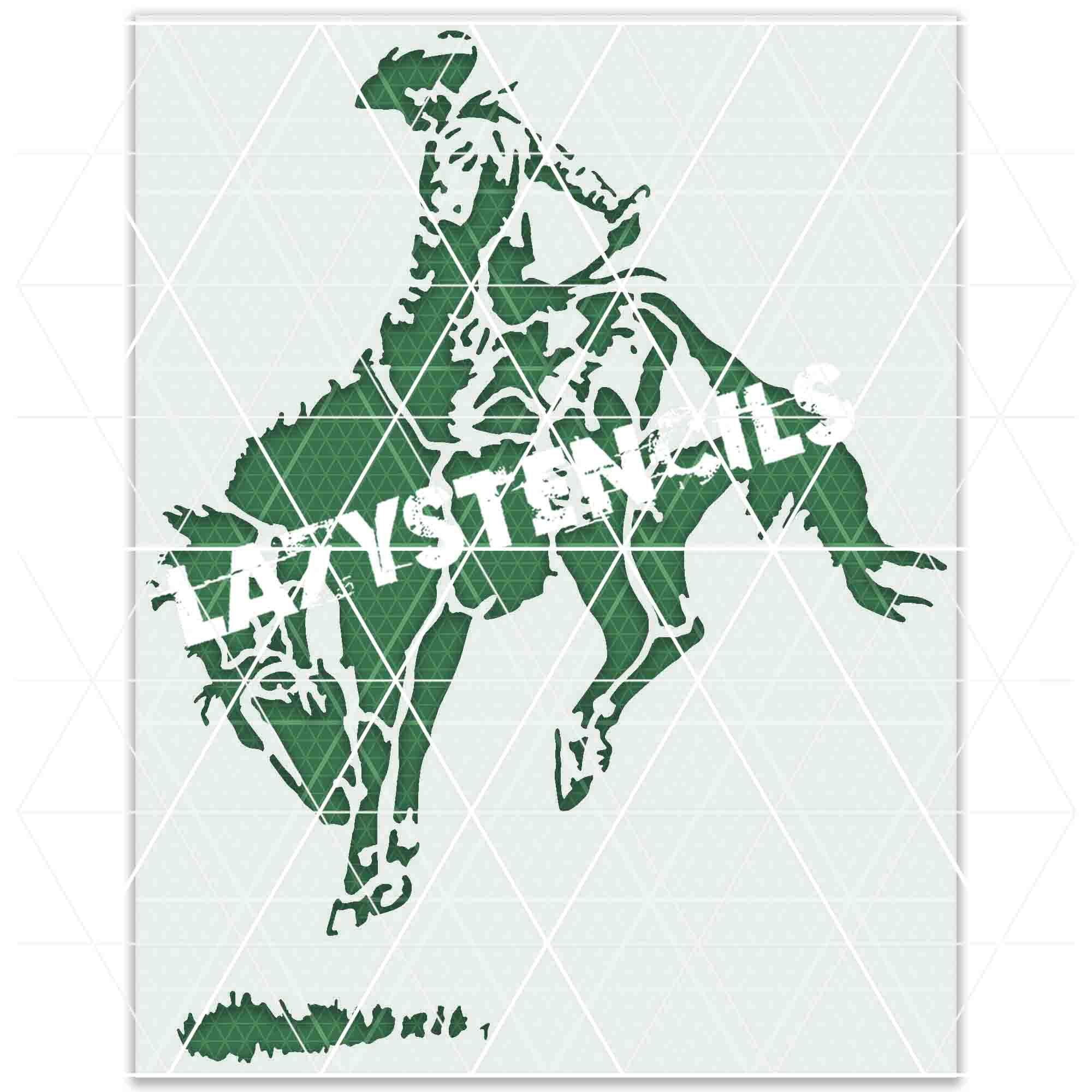 COWBOY STENCIL