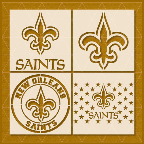 NEW ORLEANS SAINTS STENCIL