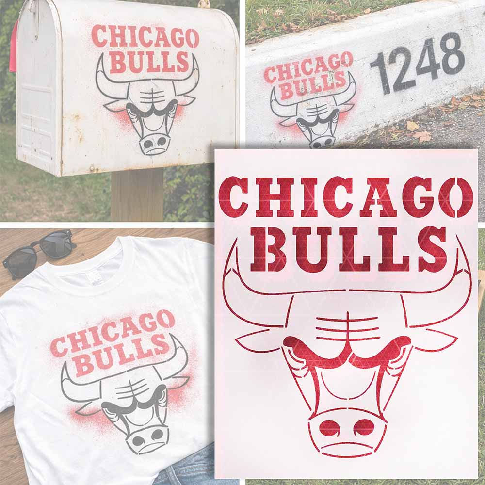 CHICAGO BULLS STENCIL