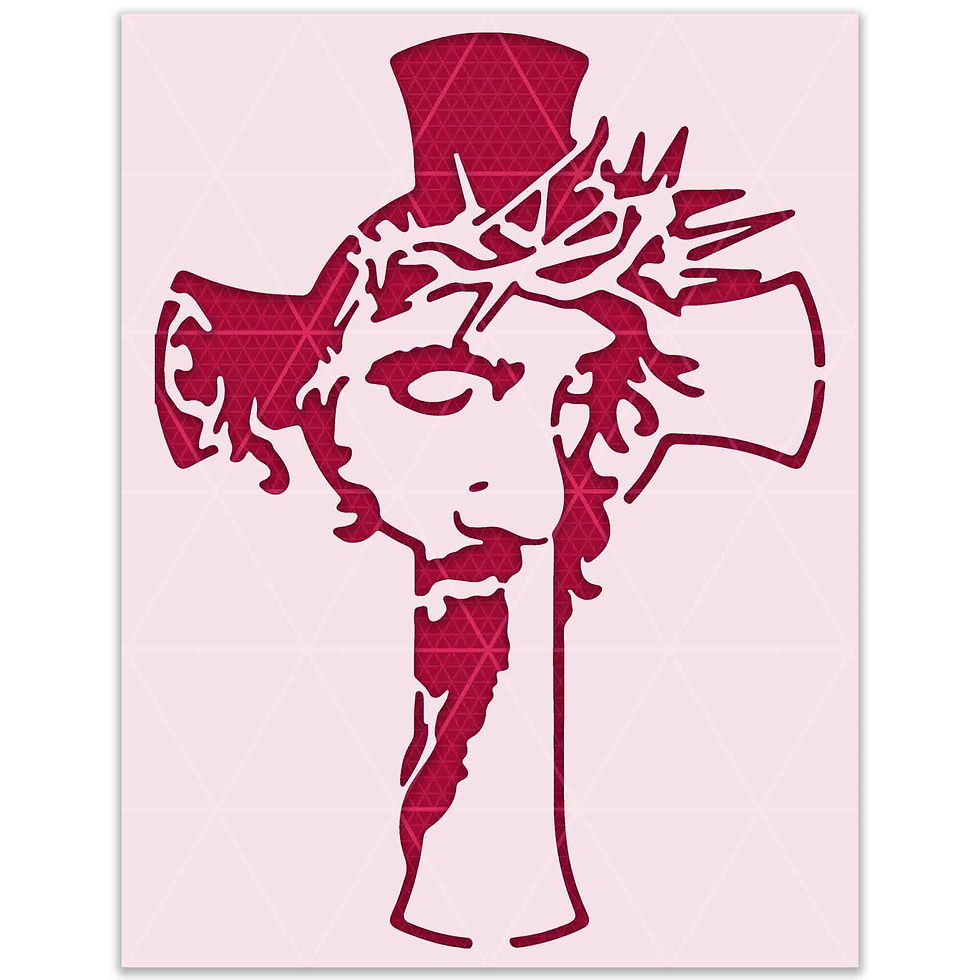 JESUS STENCIL