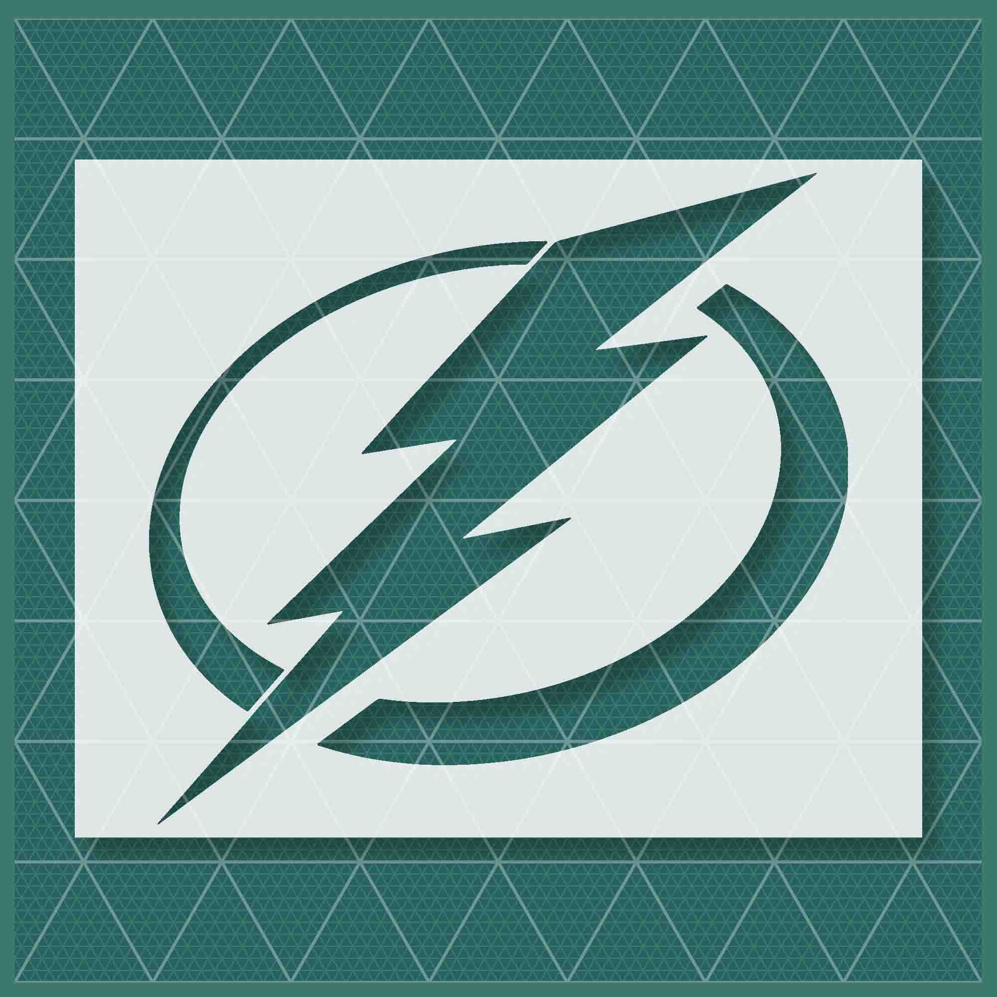 TAMPA BAY LIGHTNING STENCIL