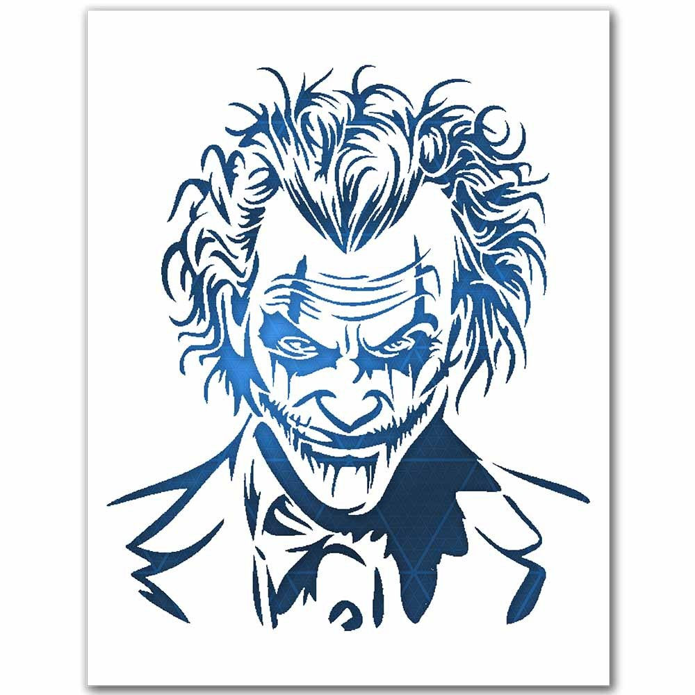 Character Stencil - Reusable Mylar Template for Wall Wood Canvas