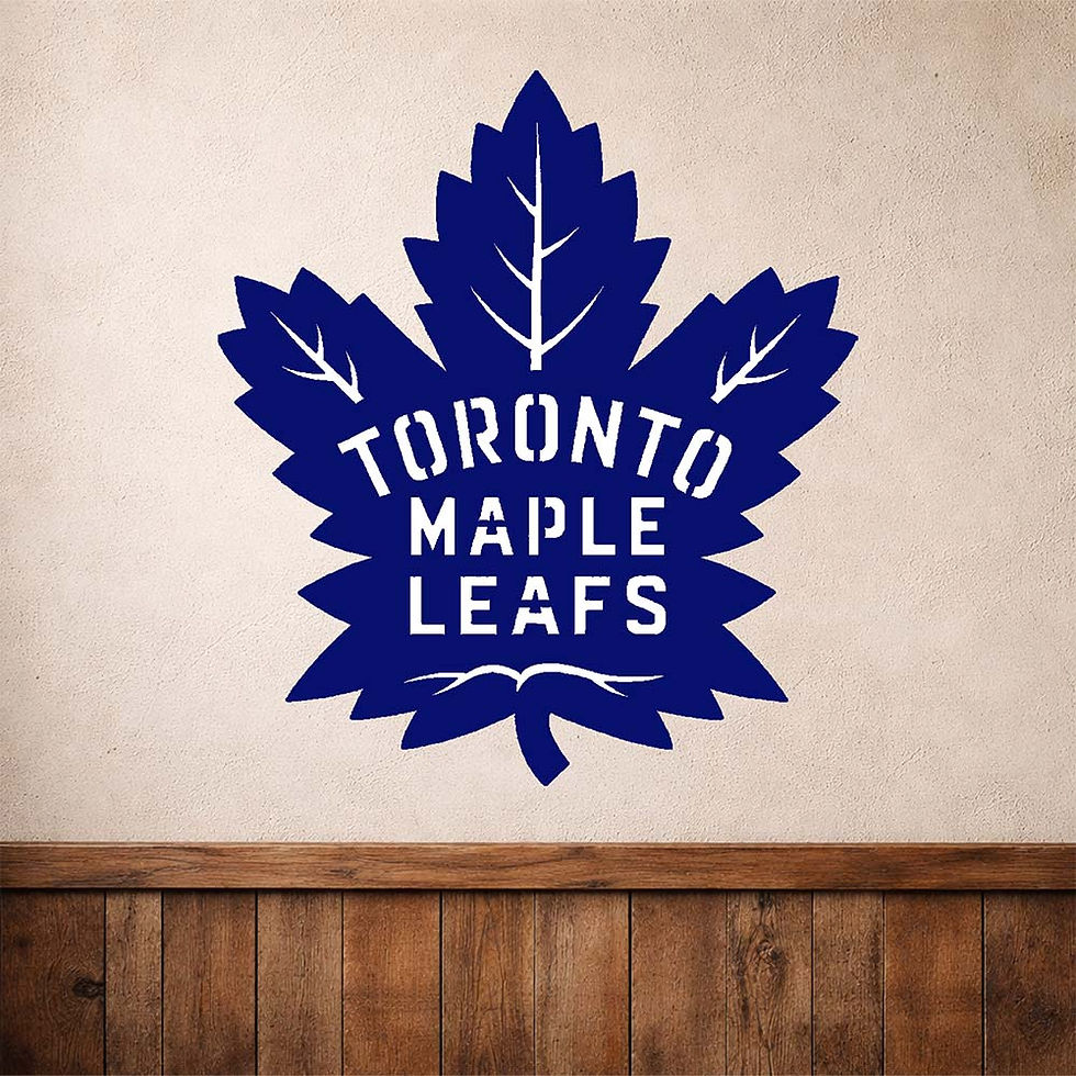 Thumbnail: Toronto Maple Leafs Stencil - 10 Mil Mylar - Durable & reusable