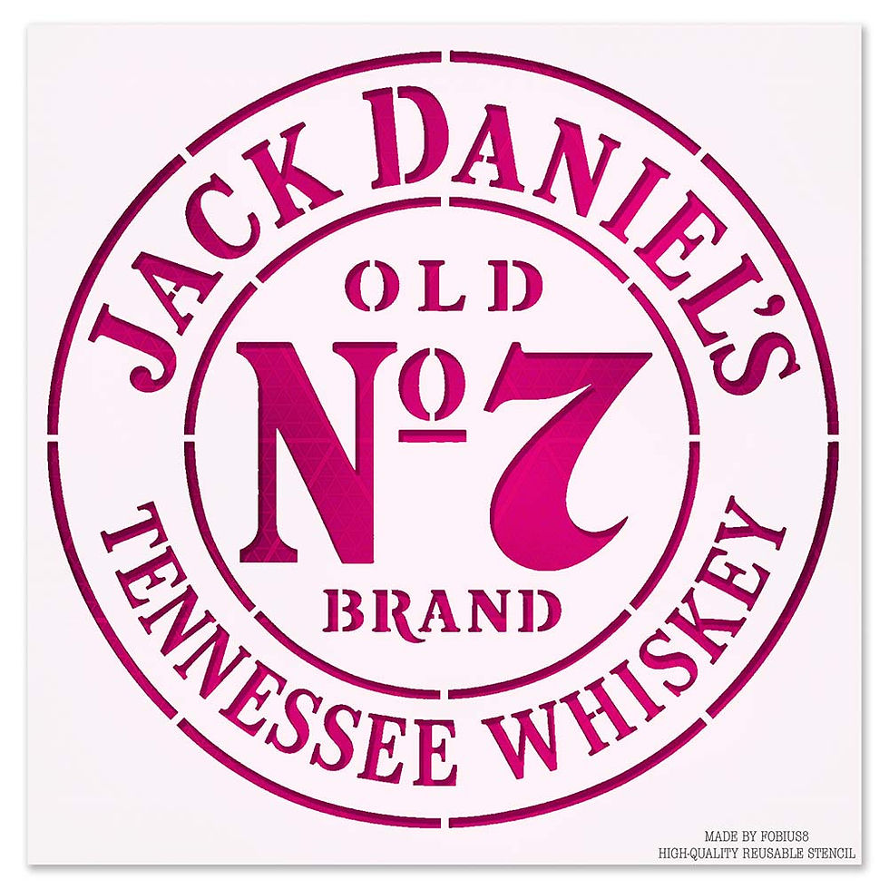 Thumbnail: Jack Daniels Whiskey Stencil