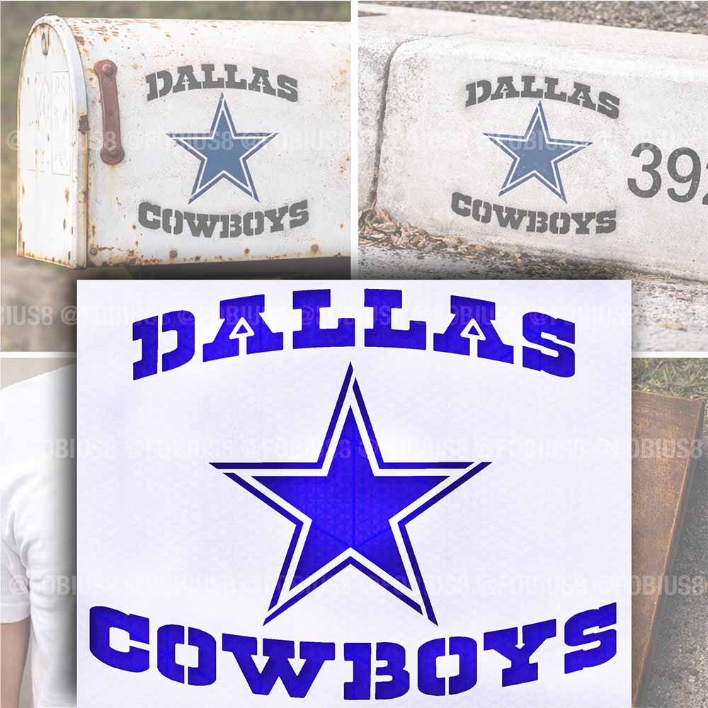 DALLAS COWBOYS STENCIL