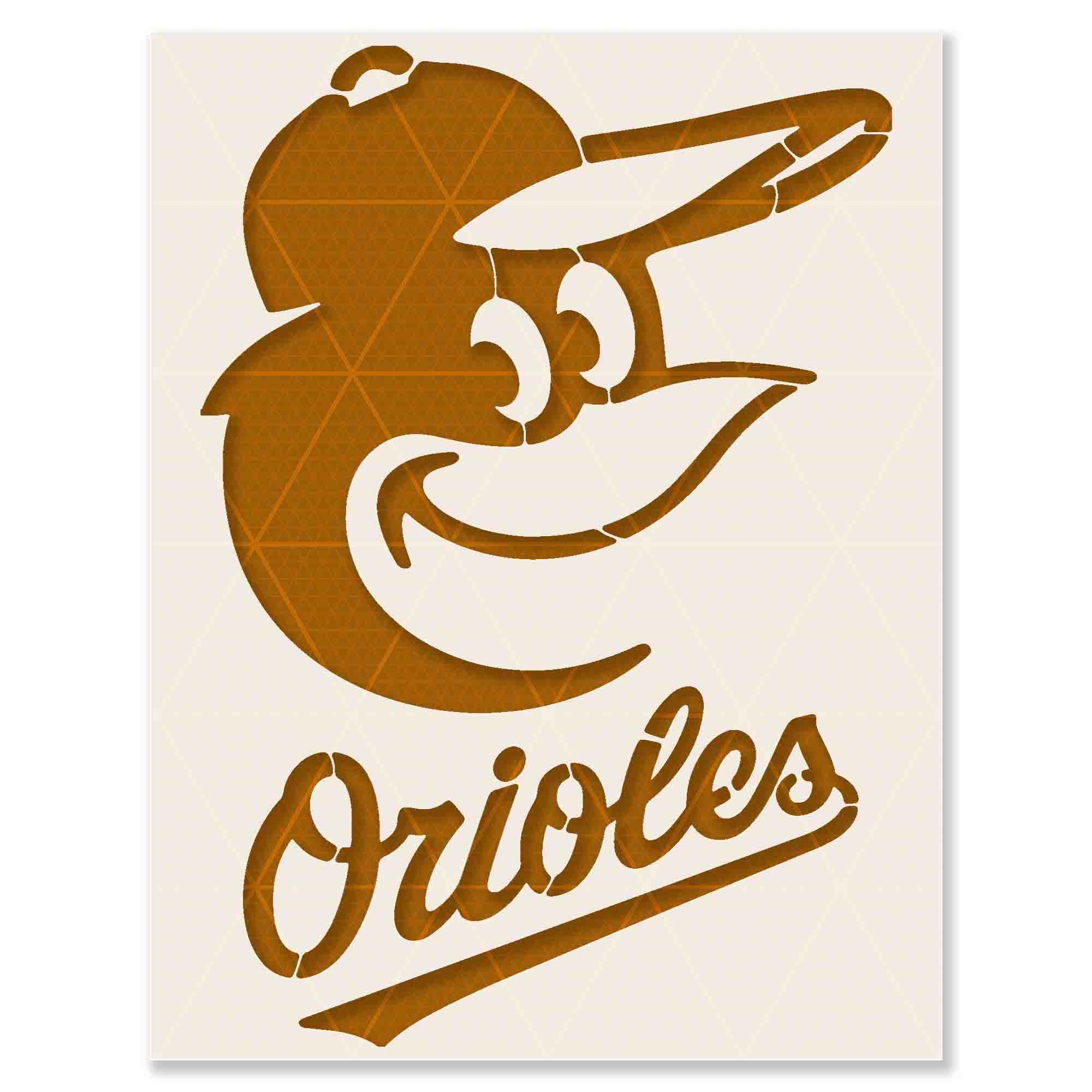 BALTIMORE ORIOLES STENCIL