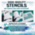 Thumbnail: Medieval Knight Stencil - Warrior Armor 10 Mil Mylar Template